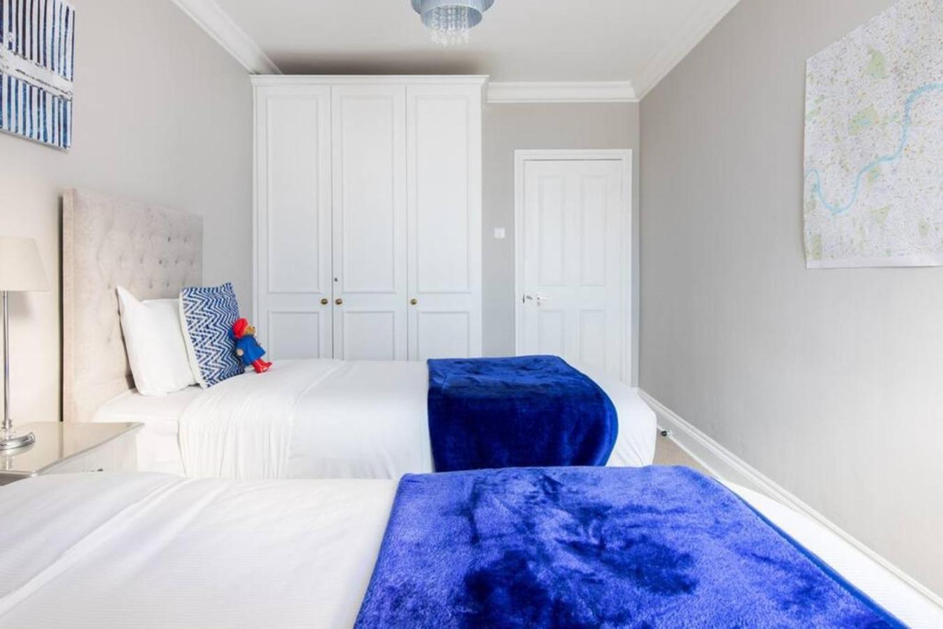 Ferienwohnung Steps From Hyde Park 2Br 2Bath Sleeps 6 London Exterior foto