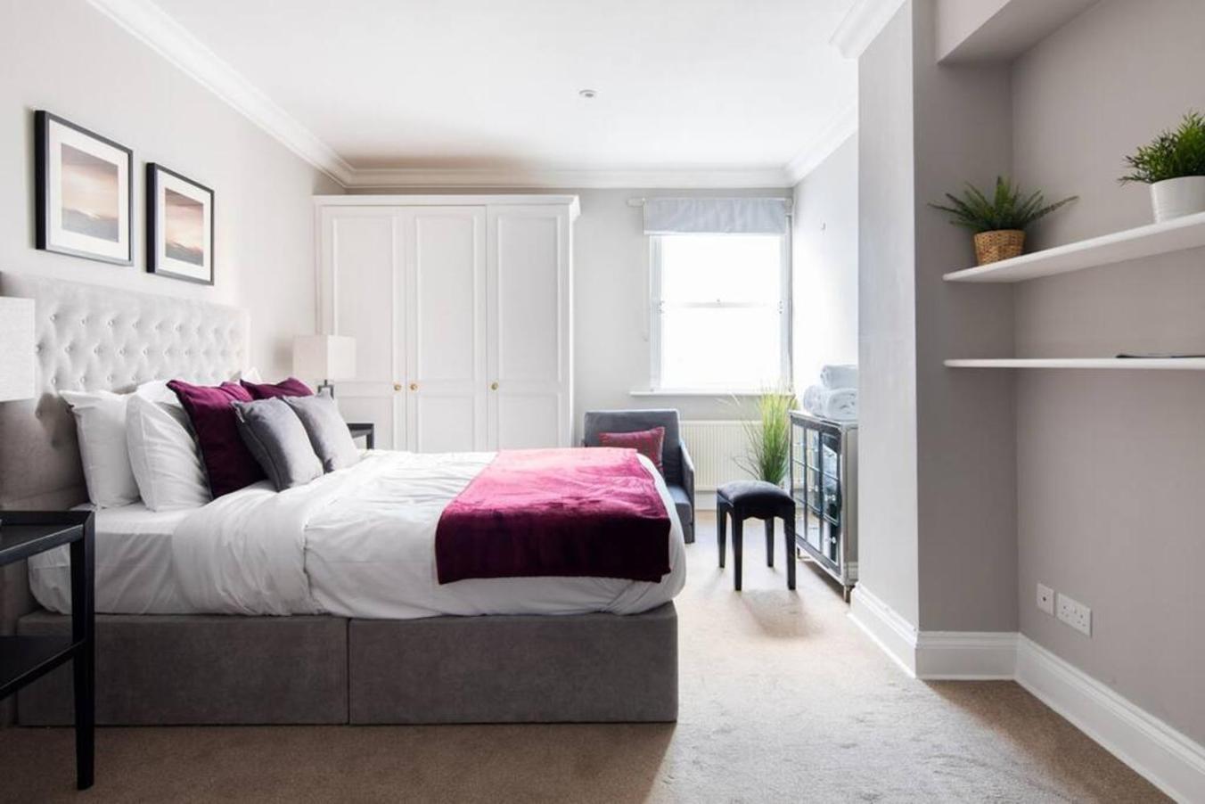 Ferienwohnung Steps From Hyde Park 2Br 2Bath Sleeps 6 London Exterior foto